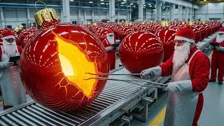 Inside the Christmas Ornament Factory &ndash; How Sand Becomes Holiday Magic Full Process