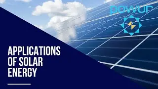 Applications of Solar Energy