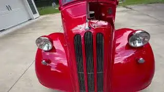 1948 Ford Thames / Anglia Custom,  Cold Start!