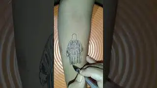JESUS TATTOO DESIGN EASTER SPECIAL ART BY KK please like comment subscribe #viral #trending