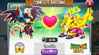NEW BREEDING: High Bloody Moon Dragon & High Sacredwing Dragon | DRAGON CITY 2022 😍