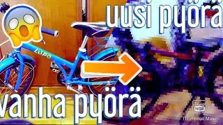 Testiss&auml; mun uus py&ouml;r&auml;....
