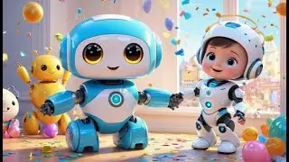 &laquo;Где мой писк?&raquo; &mdash; спрашивает маленький робот 🤖 | Детские песенки и стишки для малышей