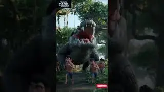 Tiny Men vs The Giant Croc#JungleFury#EpicChase#TinyVsGiant#WildRun#CrocodileChase#3DAnimation