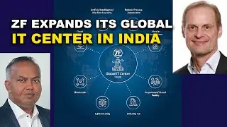 ZF expands Global IT Center in India to spearhead Group IT digitalization initiative || Hybiz tv