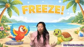 Kids Freeze Dance | Get Jumping Get Moving | Ms Vera's Music