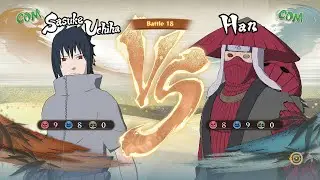 Naruto Shippuden: Ultimate Ninja Storm 4, Sasuke Uchiha VS Han!