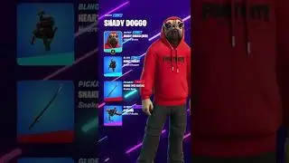 Fortnite Balenciaga Shady Doggo Skin Combos! 🥵 #fortnitecombos #shorts