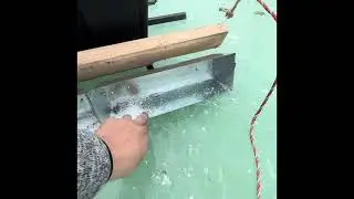 Homemade Zamboni for our Outdoor Ice Rink