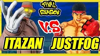 SFV CE 🔥 Itazan (G) vs Justfog (Ryu) 🔥 Ranked Set 🔥 Street Fighter 5