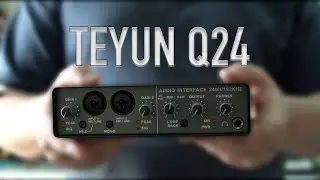 Аудиокарта Teyun Q 24 #созданиемузыки #recordstudio #записьпесни#Аудиокарта