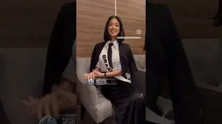 Miss Universe Brazil 2024 Luana Cavalcante talking about her interviews 😍🔥 @OfficialMissUniverse