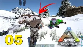 Exploring Snow Mountain and New Outfit in Solo ARK survival &bull; Ark survival Evolved Episode 05