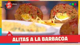 Alitas a la Barbacoa - Pan de Carne Relleno - Chessecake de Dulce de Leche | ARIEL EN SU SALSA