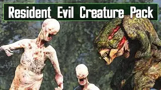 Reisdent Evil Creature Pack! - Fallout 4 Mod Review