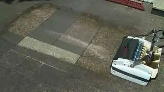Rotowash Steinboden Au&szlig;enbereich