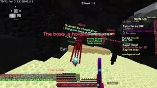 Killing T3 Enderman on IRONMAN with VOIDEDGE KATANA!!!