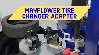 Mayflower Tire Changer Dual Adapter Unboxing - Motorcycle Rims - Extend Clamping Range