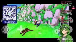 mario em dose dupla se eu conseguir zerar o jogo rápido e invasão de live no reality