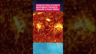 A&nbsp;gigante mancha solar AR3664, respons&aacute;vel pela maior tempestade solar dos &uacute;ltimos 21 anos.