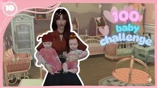 Nacieron GEMELAS y mi INQUILONO resultó un desastre! 😱👶 / 100 Baby Challenge  (10)