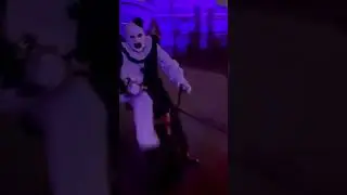 Art the Clown #HHN34 #TeamMemberPreview #universalorlando #terrifier #arttheclown #halloween