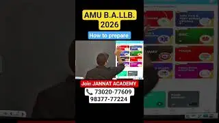 AMU B.A.LLB. Entrance Exam 2026 #amuballb #law #lawentrance2021 #amuentranceexam #clat #amu