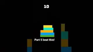 Stack blocks and win I guess?