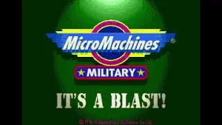 Micro Machines: Military - Its A Blast!. [Mega Drive - Codemasters, Supersonic]. (1996). Pro Plays.