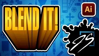 Master the Blend Tool in Adobe Illustrator!