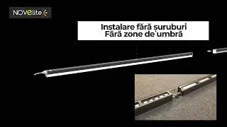 Sistem iluminat LED Linear Light Novelite