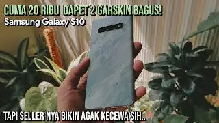 Unboxing & Review Garskin Murah Samsung Galaxy S10 - Yesskins