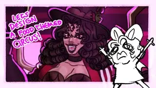 Let&rsquo;s Design a Food themed Circus! 🎪 Wolrd building video plus character design !