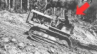How Crawler Tractors Conquered Terrain in 1925 - Powerful Machines In Action