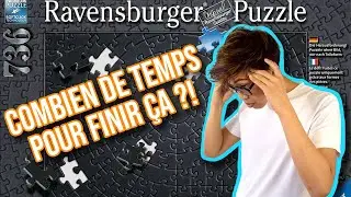 Finir un puzzle MONOCHROME de 736 pi&egrave;ces