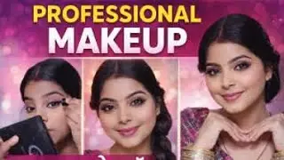 Punjabi look with pink outfit full makeup video💄💓 #artist #youtubevideo #makeup