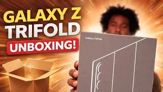 Распаковка Samsung Galaxy Z Tri-Fold: это было совсем не то, чего я ожидал.