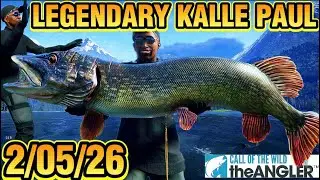 Kalle Paul The Dominator Is The Legendary Fish Active This Week 2/05/26 -Call Of The Wild-The Angler