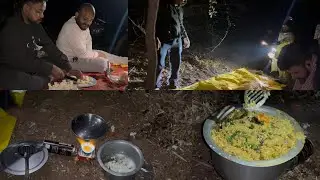 Night Group Camping With Friends | Camping in the Dangerous Jungle 🏕️