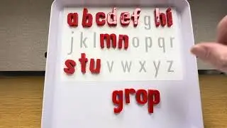 Building words with R blends (clusters) 25