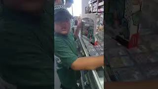 Going to cards and comics to collect Pok&eacute;mon cards