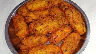 &ldquo;Crispy Bread Roll Recipe | Evening Snack Recipe | Easy Party Starter | Bread Snacks Recipe&rdquo;