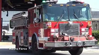 Chicago Fire Dept Engine 49 Responding