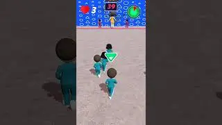 오징어 게임 런 챌린지 영상 || squid game wxc #squidgame2 #youtubeshorts #shorts #gaming #games
