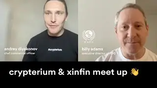 Crypterium & XinFin Meet Up - first bitcoin,  XDC in blockchain 4.0 and crypto banking sdk