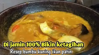 Resep bumbu kuning ikan patin 