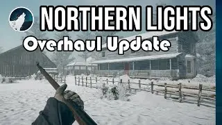 Northern Lights overhaul update ❄️  Northern lights crafting items in siberia 🧊  let's play ep.1