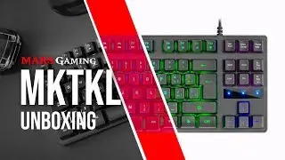 H-Mechanical RED Keyboard  MKTKL - Unboxing | Mars Gaming