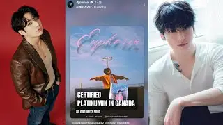 Shocking Twist Jungkook's Euphoria Goes Platinum in Canada!  Why Now