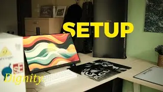 Mon setup, petit et sympathique!